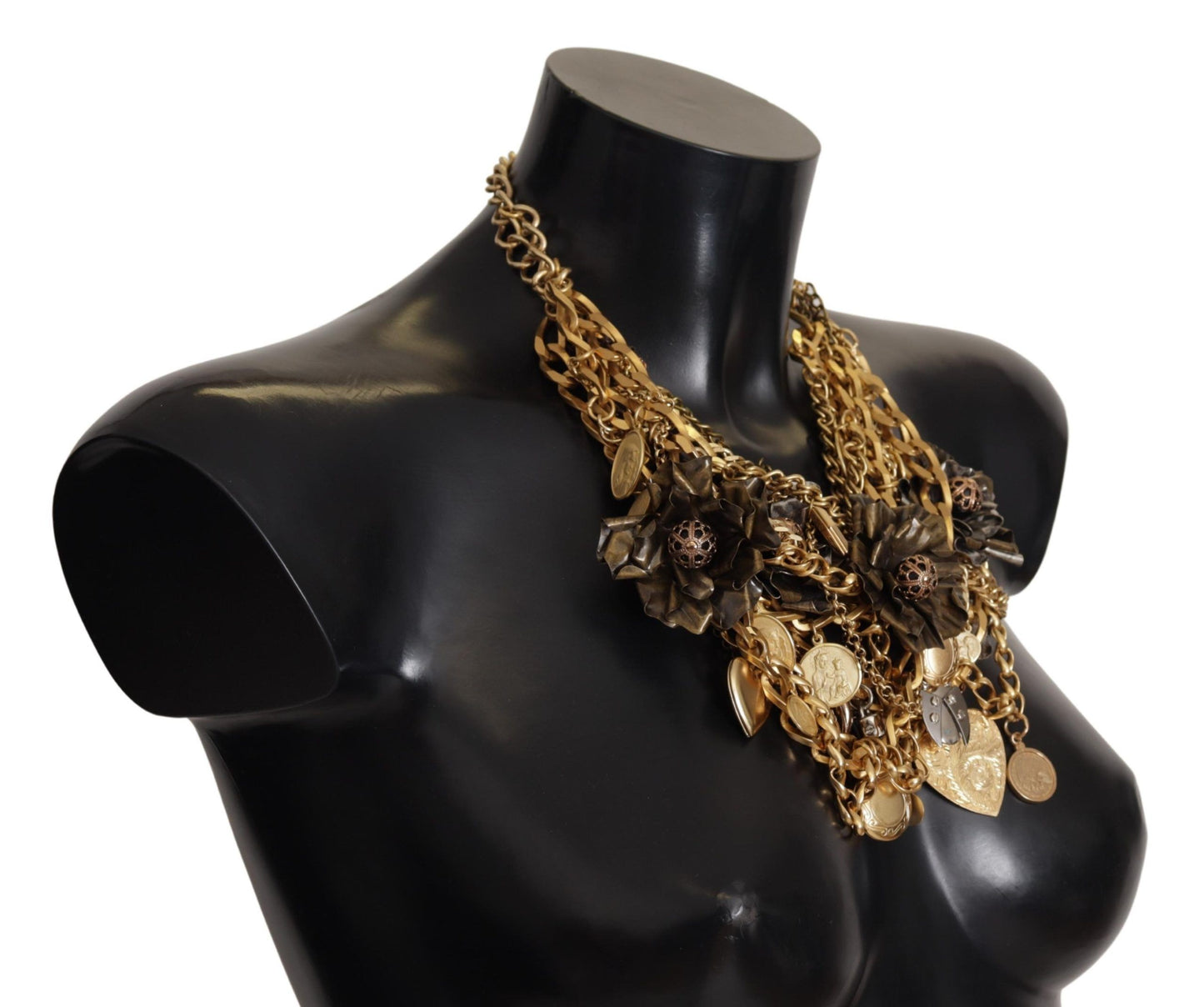 Dolce & Gabbana Sicilian Glamour Gold Statement Necklace