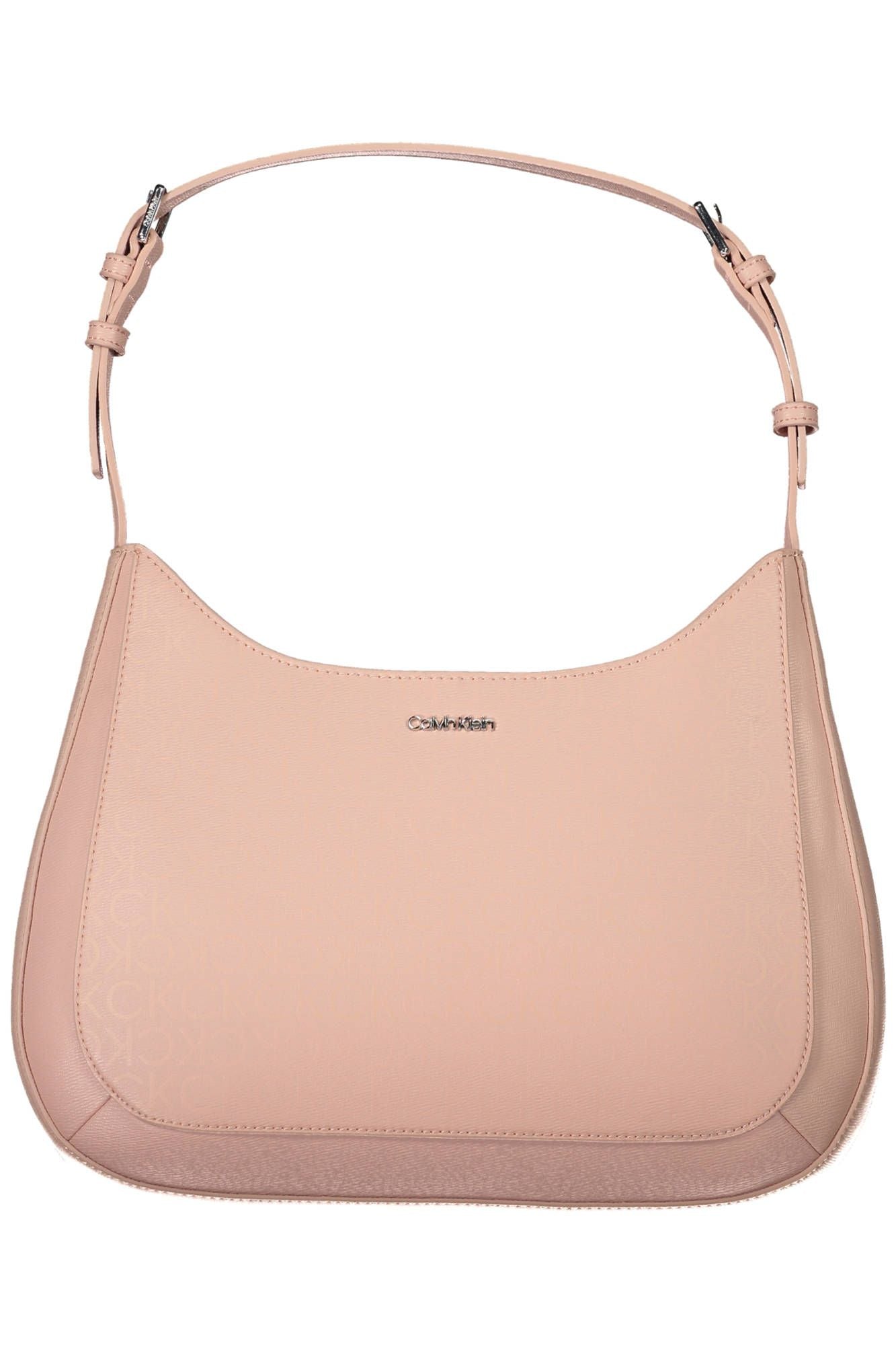 Calvin Klein Chic Pink Shoulder Bag with Contrasting Details