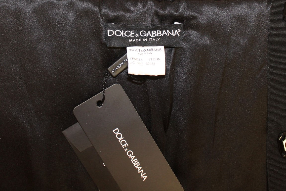 Dolce &amp; Gabbana Écharpe en fourrure de vison violet Foulard Wrap