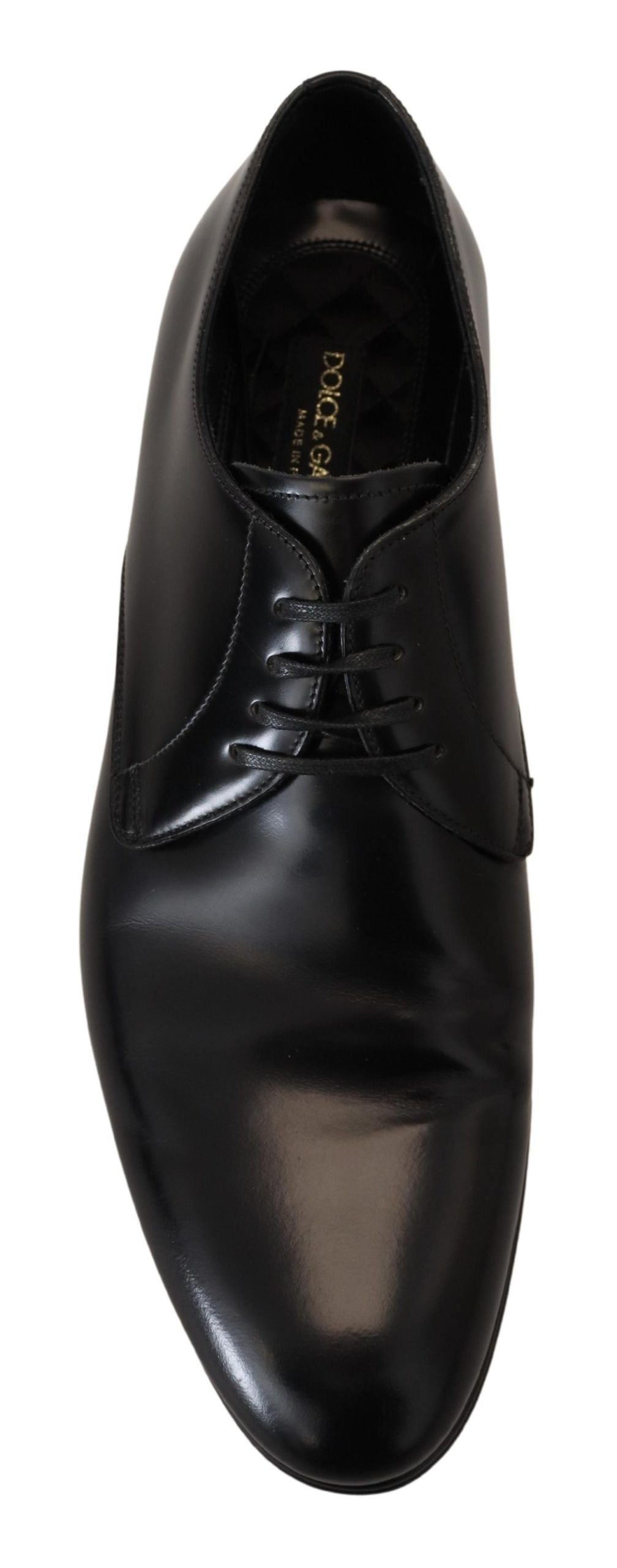 Dolce &amp; Gabbana Chaussures habillées en cuir noir