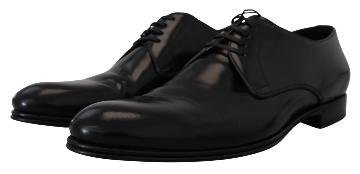 Dolce &amp; Gabbana Chaussures habillées en cuir noir