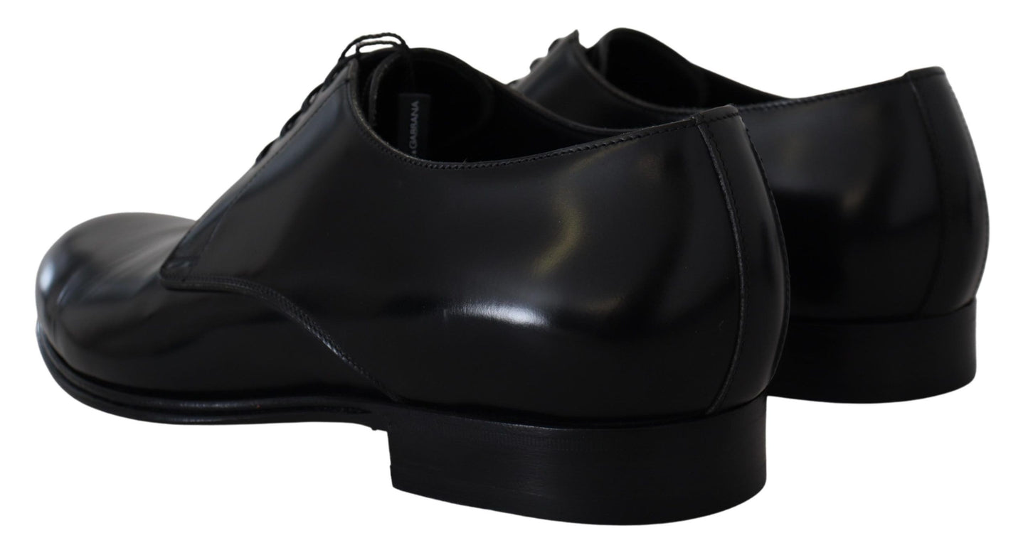 Dolce &amp; Gabbana Chaussures habillées en cuir noir