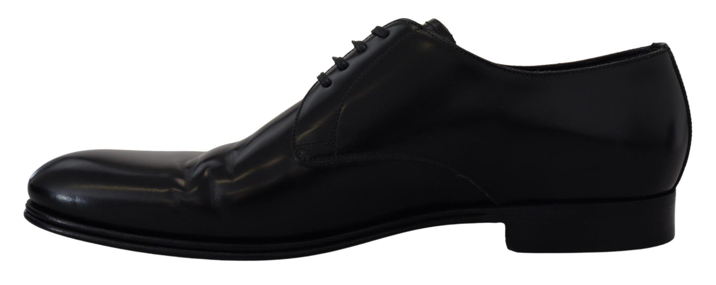 Dolce &amp; Gabbana Chaussures habillées en cuir noir