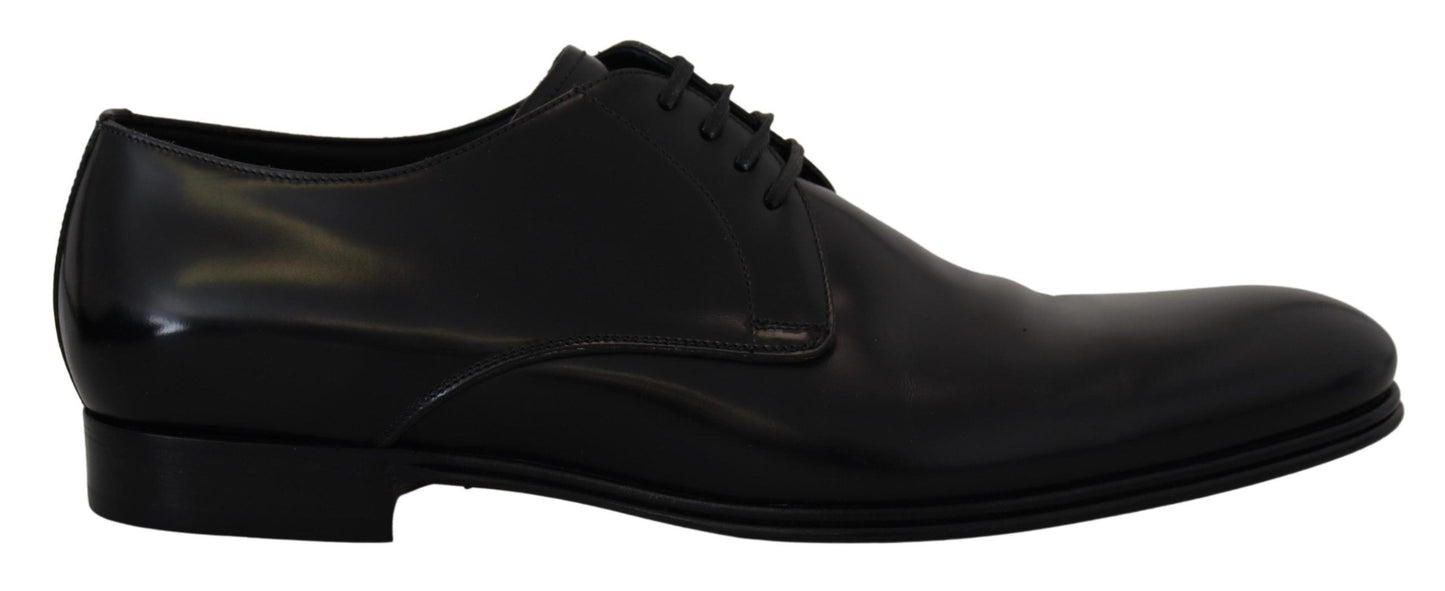 Dolce &amp; Gabbana Chaussures habillées en cuir noir