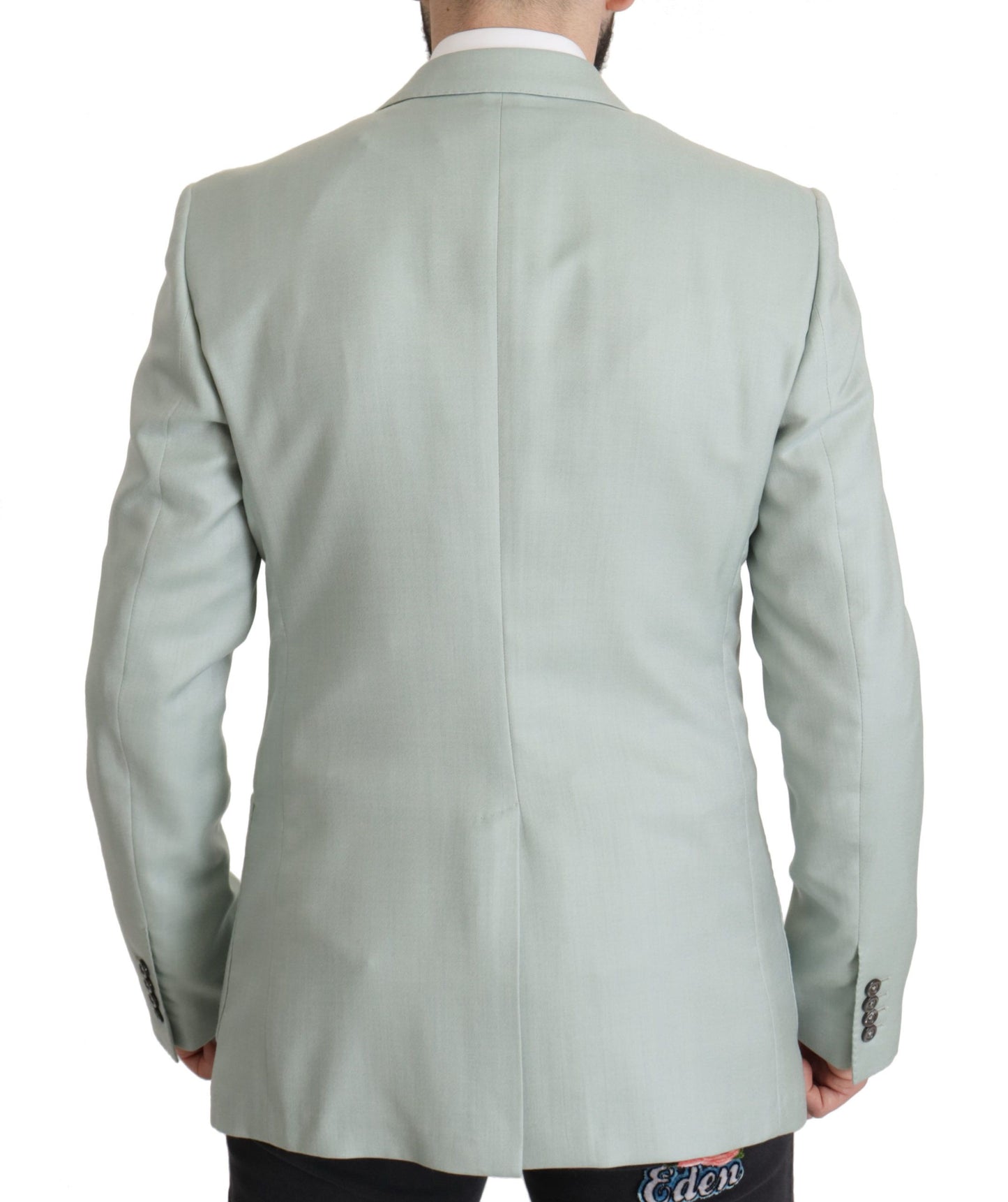 Dolce &amp; Gabbana Veste Blazer en Cachemire Vert