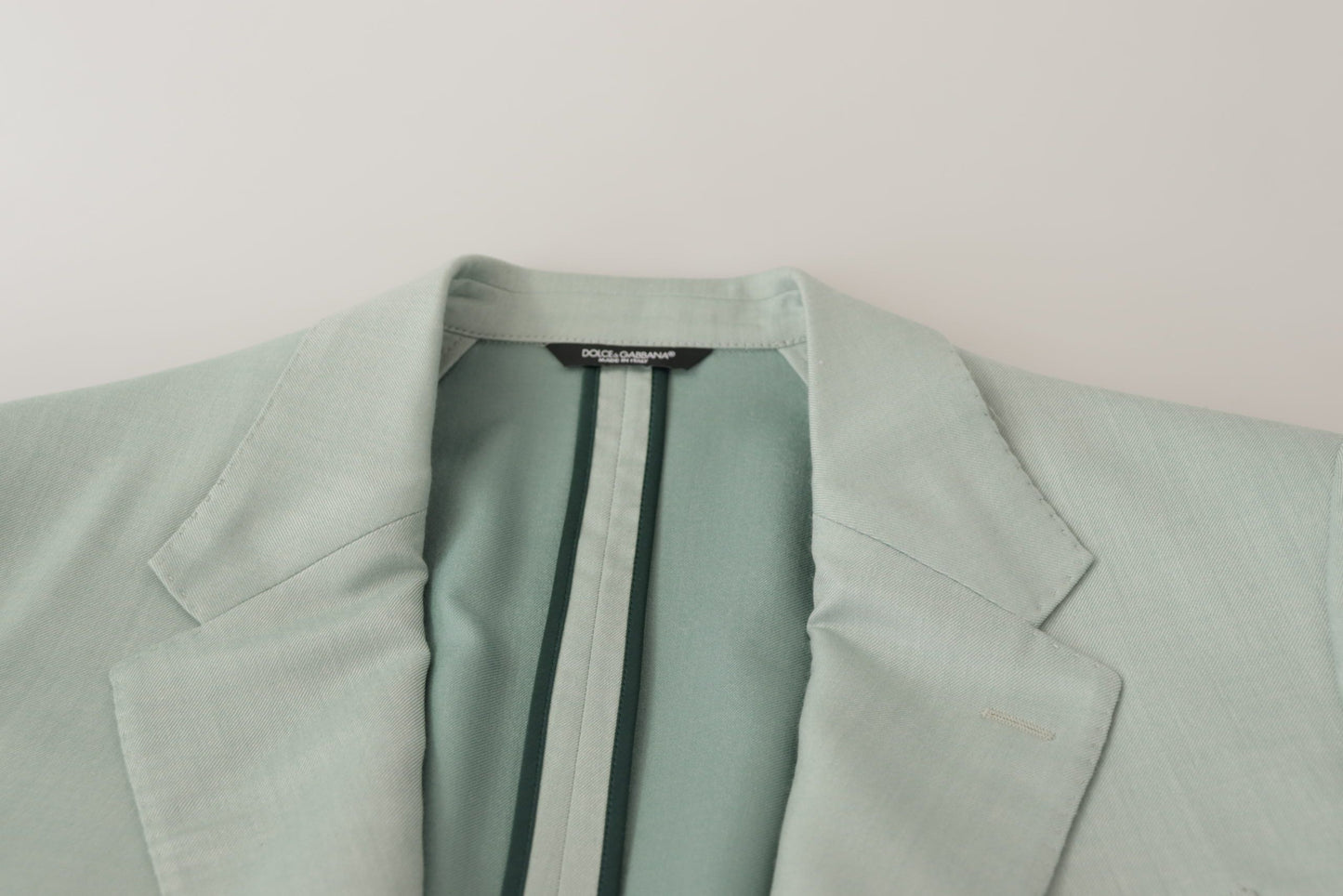 Dolce &amp; Gabbana Veste Blazer en Cachemire Vert