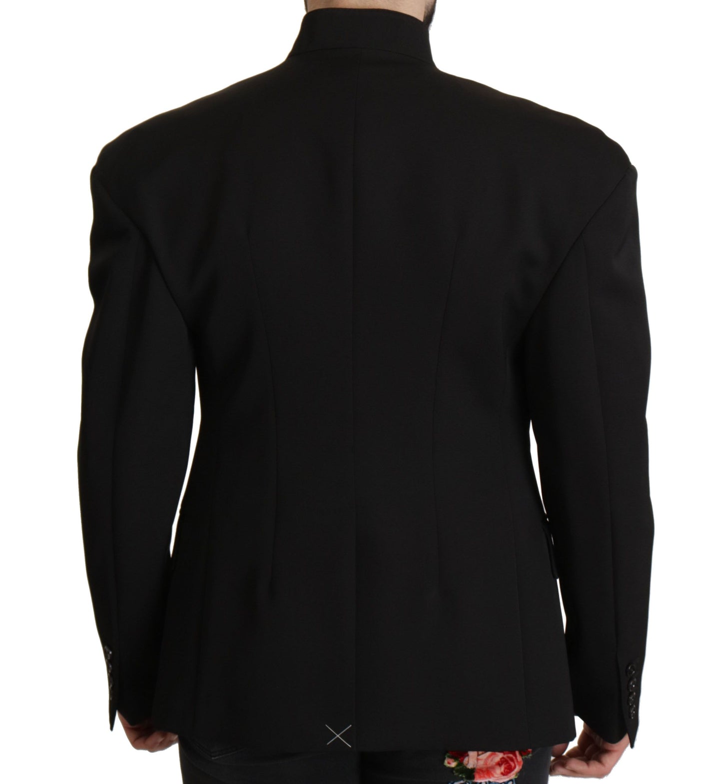 Dolce &amp; Gabbana Blazer veste simple boutonnage en laine noire