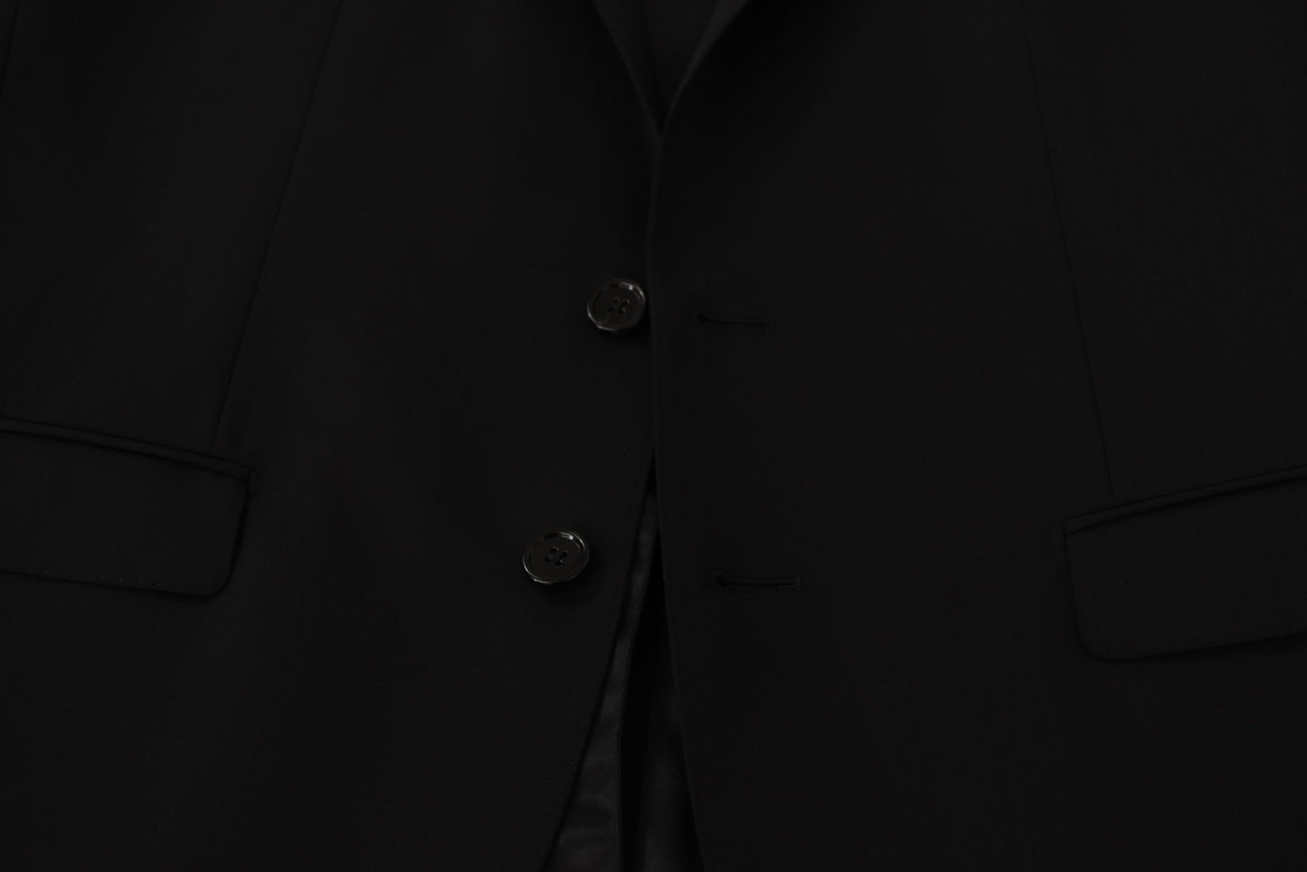 Dolce &amp; Gabbana Veste noire à simple boutonnage Blazer MARTINI