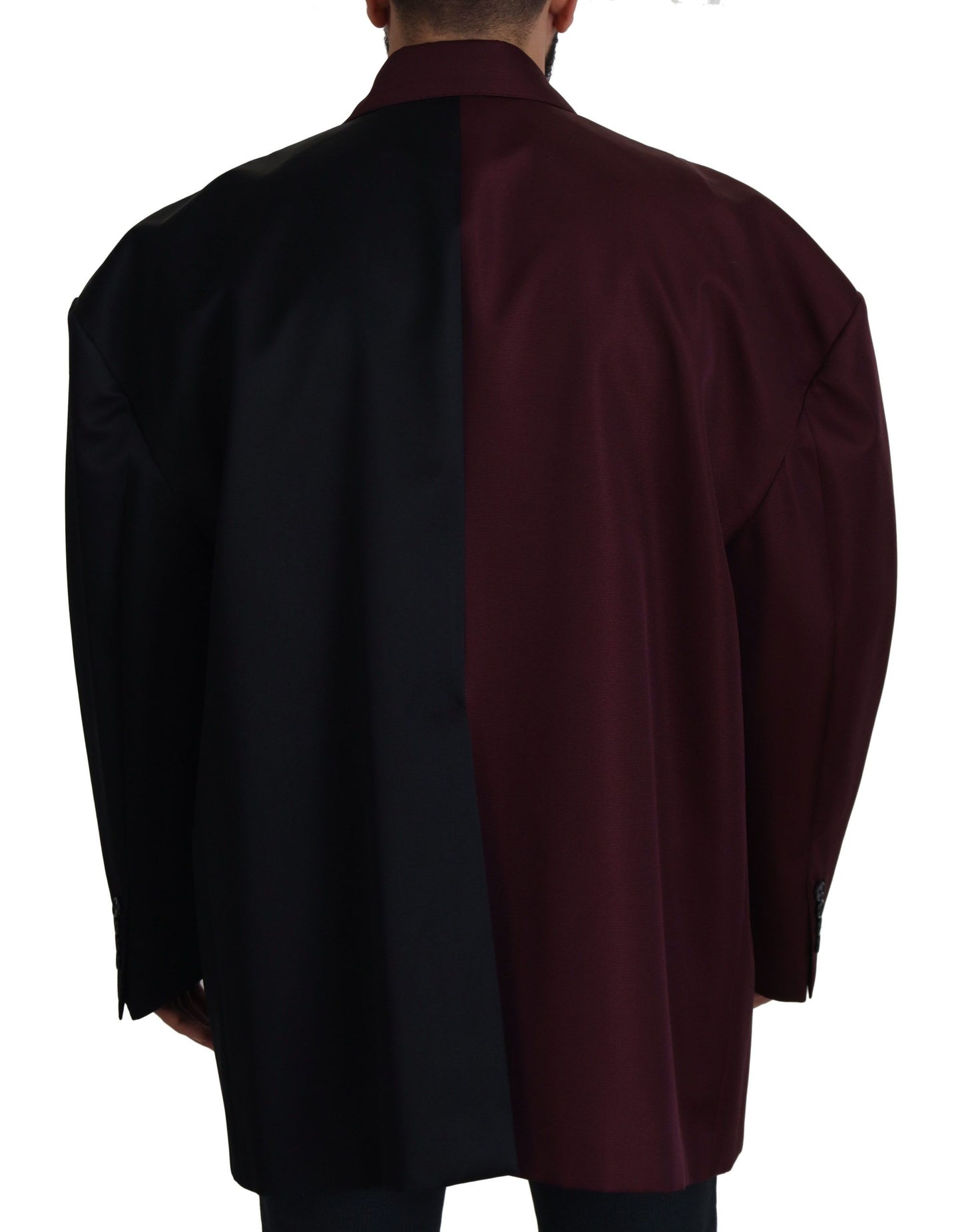 Dolce &amp; Gabbana Veste croisée en polyester bordeaux