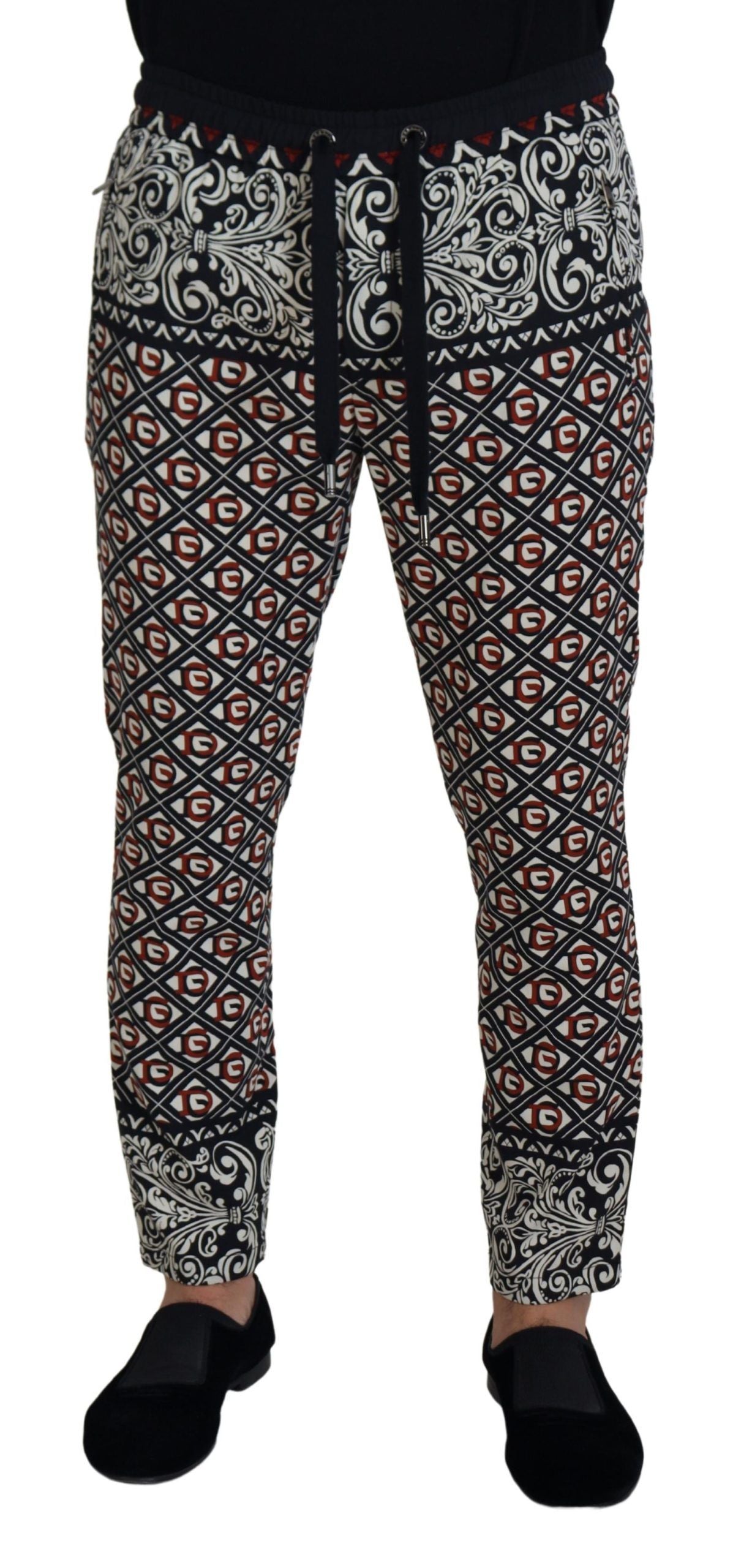 Pantalon de jogging baroque multicolore Dolce &amp; Gabbana