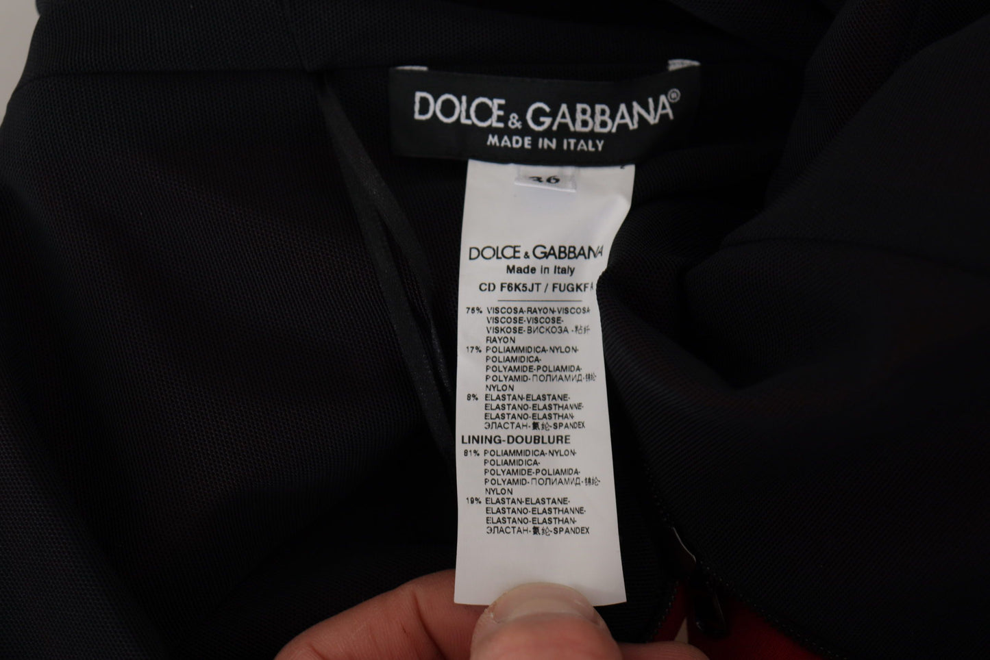 Dolce &amp; Gabbana Robe midi moulante rouge à col en cœur