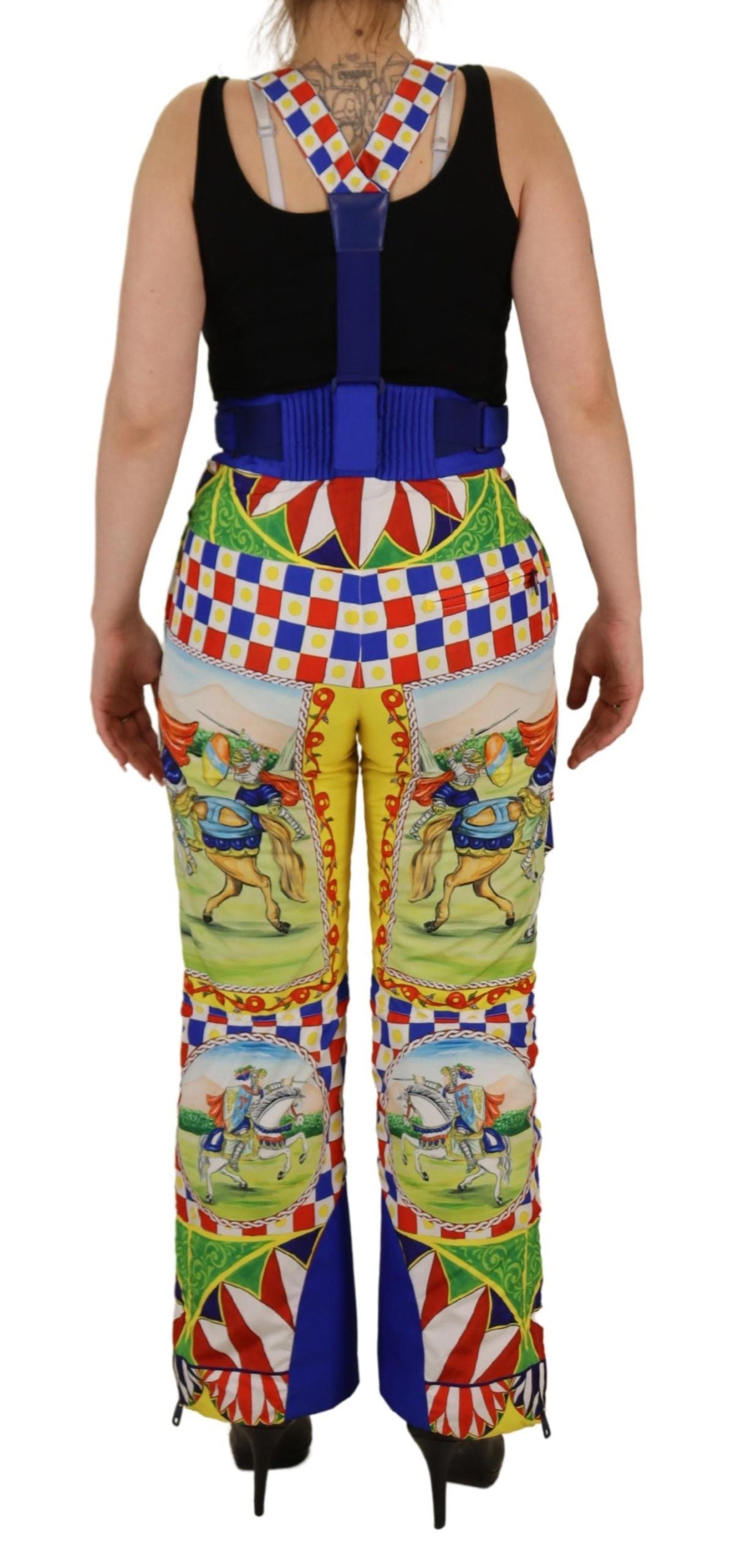 Pantalon de neige imprimé multicolore Dolce &amp; Gabbana