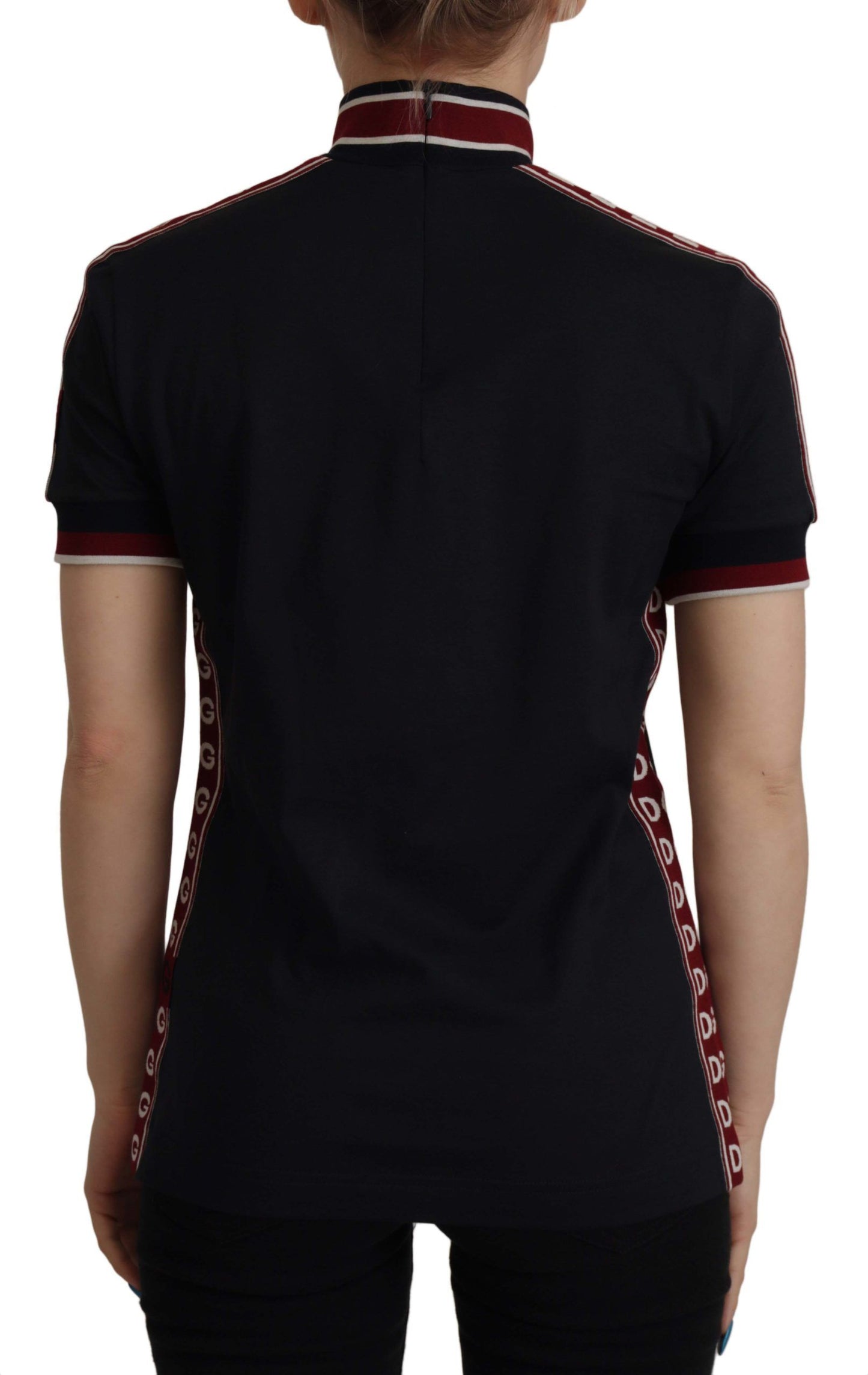 Dolce &amp; Gabbana Schwarzes #DGMillennials T-Shirt aus 100 % Baumwolle