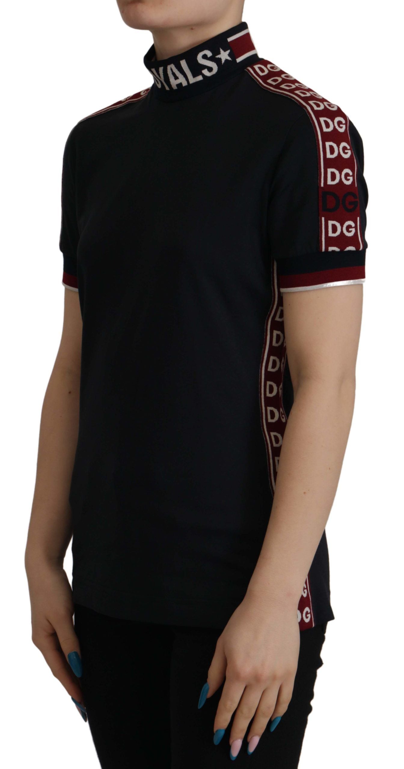 Dolce &amp; Gabbana T-shirt noir #DGMillennials 100% coton