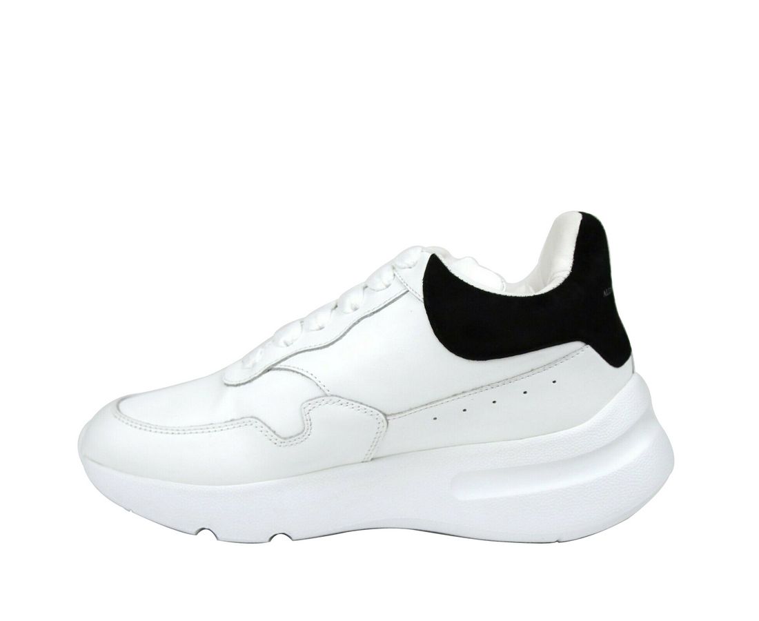 Alexander McQueen Alexander McQueen Baskets en daim et cuir blanc pour femme