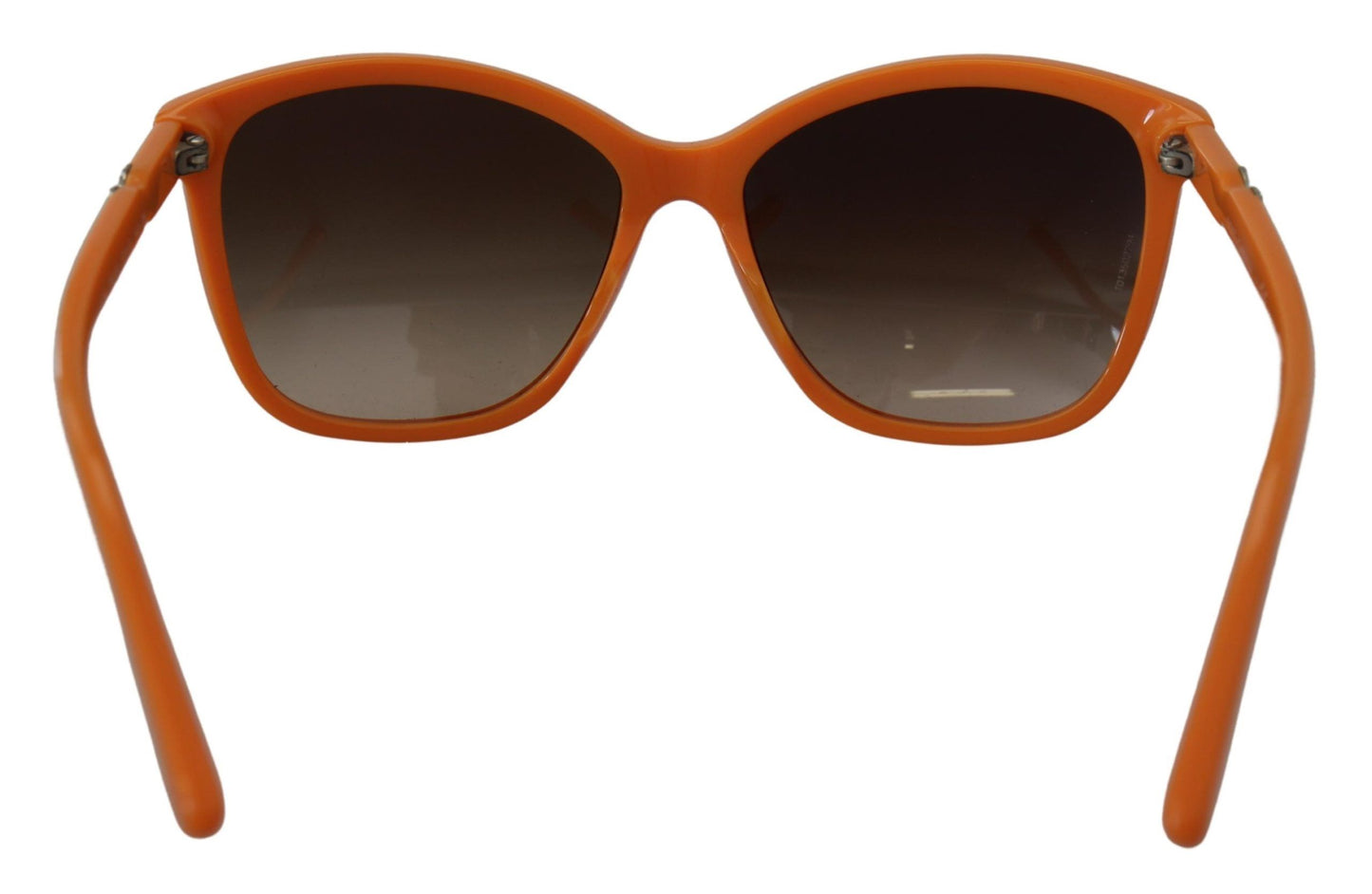 Dolce &amp; Gabbana DG4170PM Sonnenbrille mit orangefarbenem Acetatrahmen und runden Sonnenbrillen