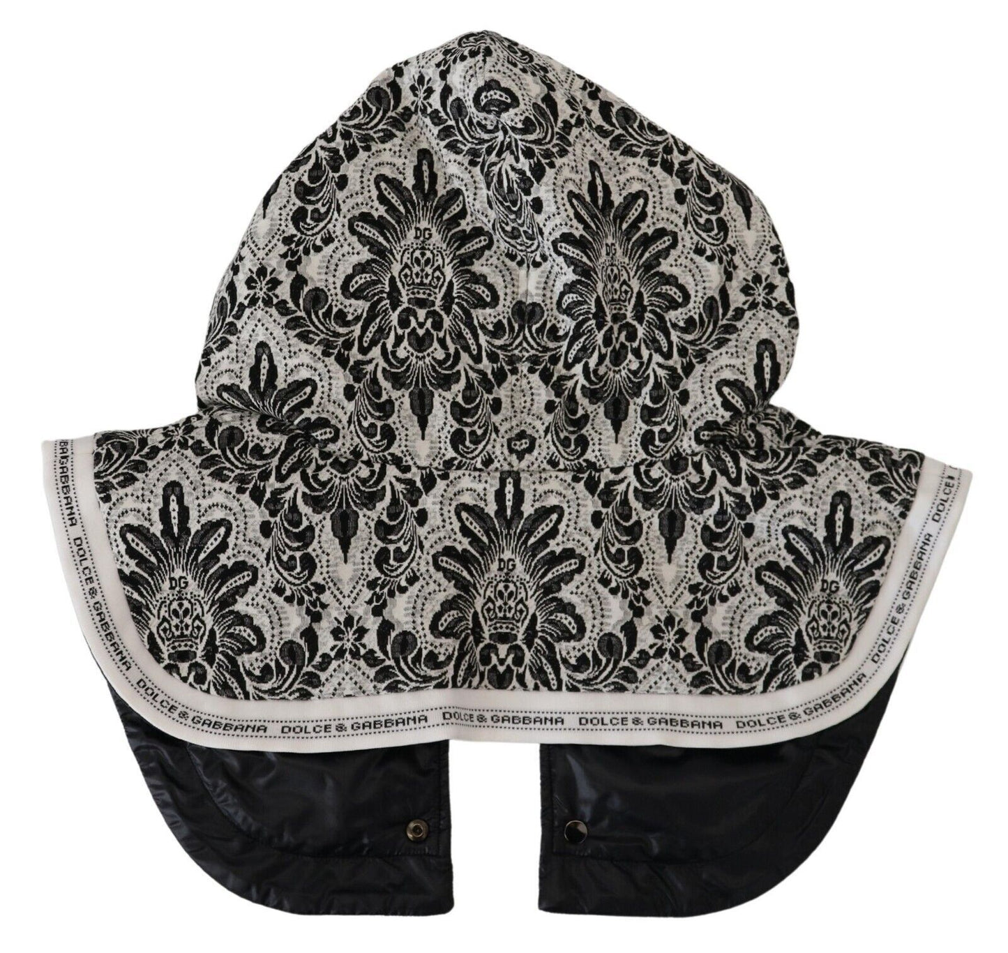 Dolce &amp; Gabbana Chapeau en coton blanc à motif floral taille unique