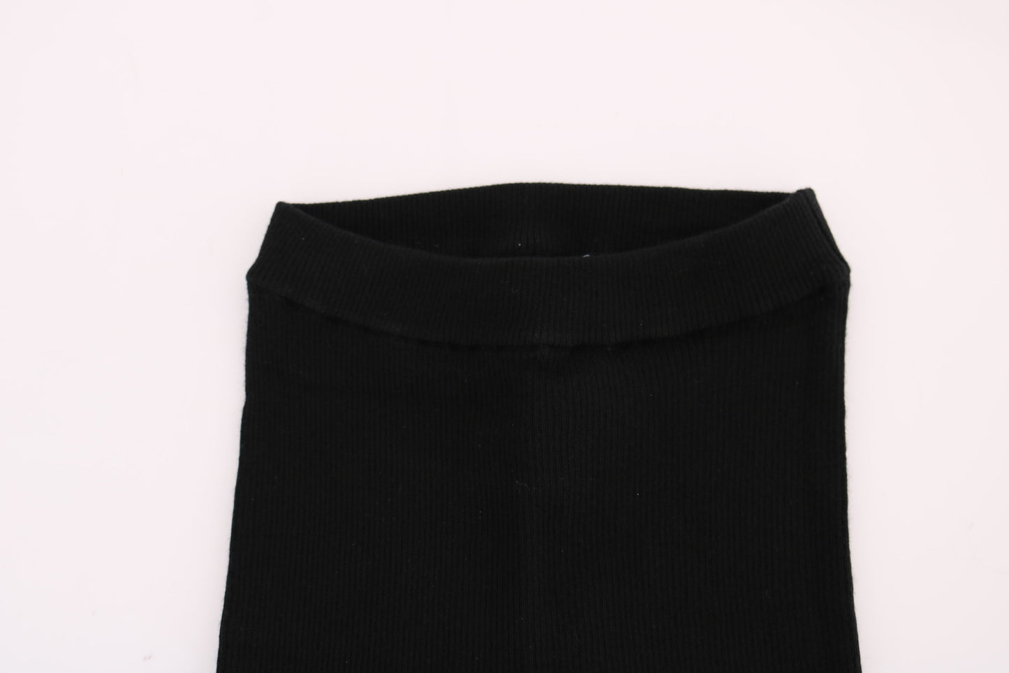 Schwarze Slim-Fit-Kaschmirhose für Damen von Dolce &amp; Gabbana