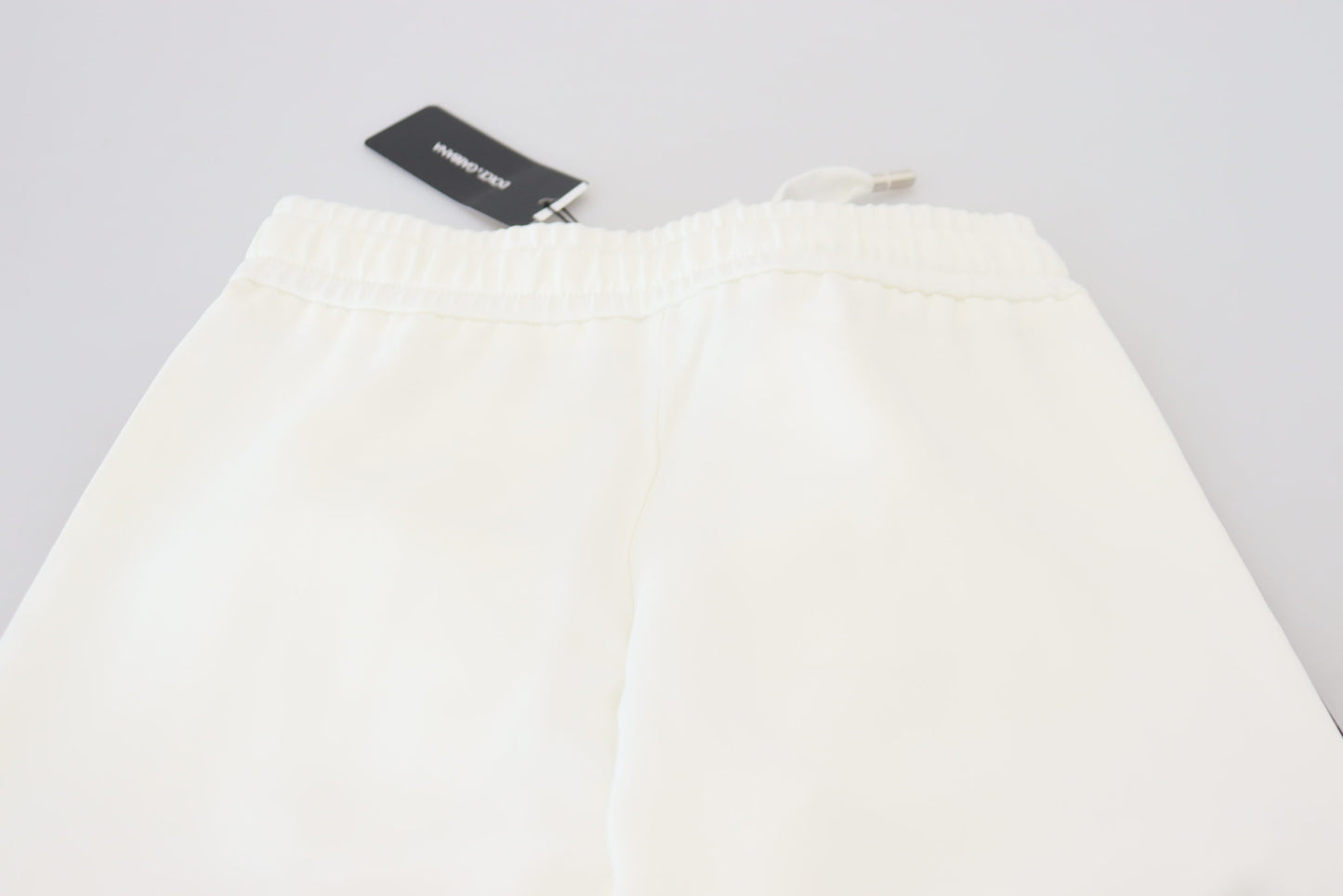 Dolce &amp; Gabbana Pantalon de survêtement blanc avec logo DG