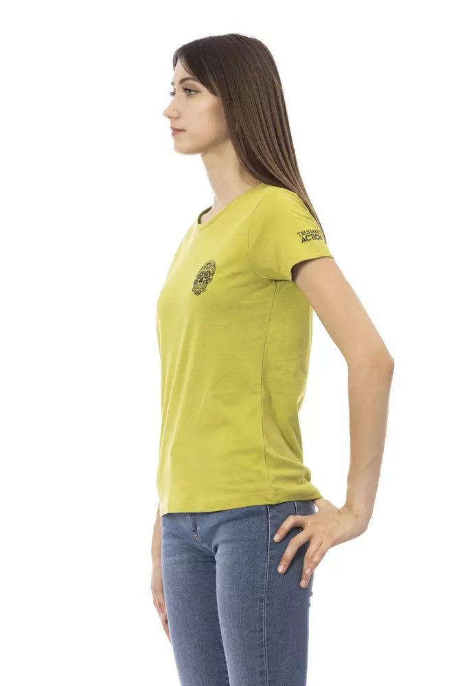 Trussardi Action Vert Coton Tops &amp; T-Shirt