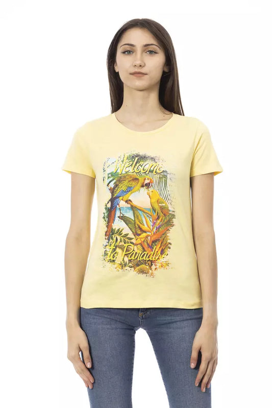 Trussardi Action Jaune Hauts et T-Shirt en coton