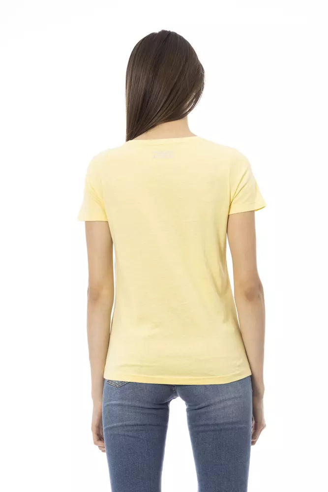 Trussardi Action Jaune Hauts et T-Shirt en coton