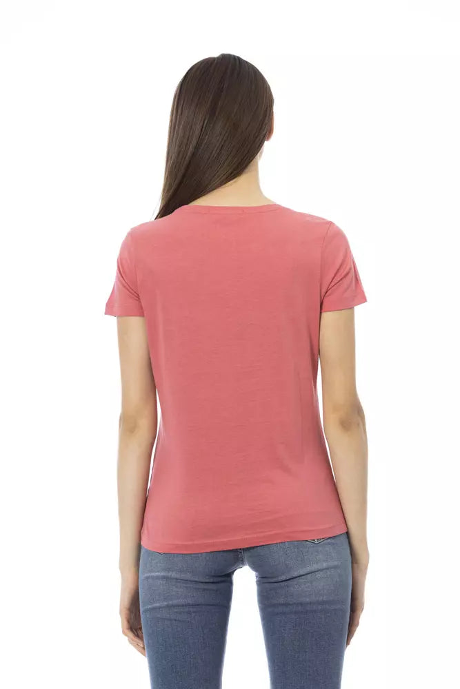 Trussardi Action Fuchsia Tops &amp; T-shirts en coton