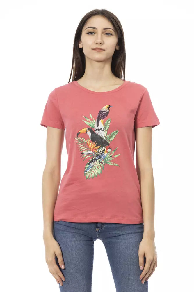 Trussardi Action Rose Hauts et t-shirts en coton