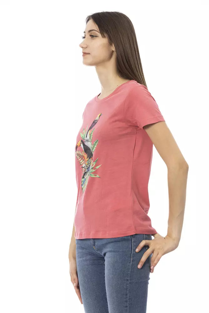 Trussardi Action Rose Hauts et t-shirts en coton