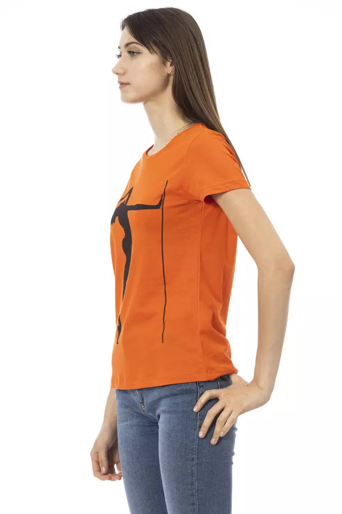 Trussardi Action T-shirts et hauts en coton orange