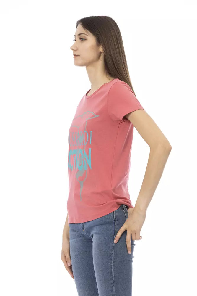 Trussardi Action Rose Hauts et t-shirts en coton