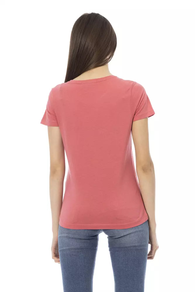 Trussardi Action Rose Hauts et t-shirts en coton