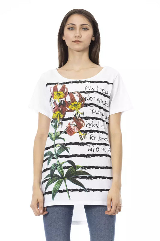 Trussardi Action Hauts et t-shirts en coton blanc