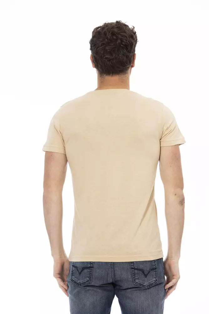 Trussardi Action Beige Baumwoll-T-Shirt