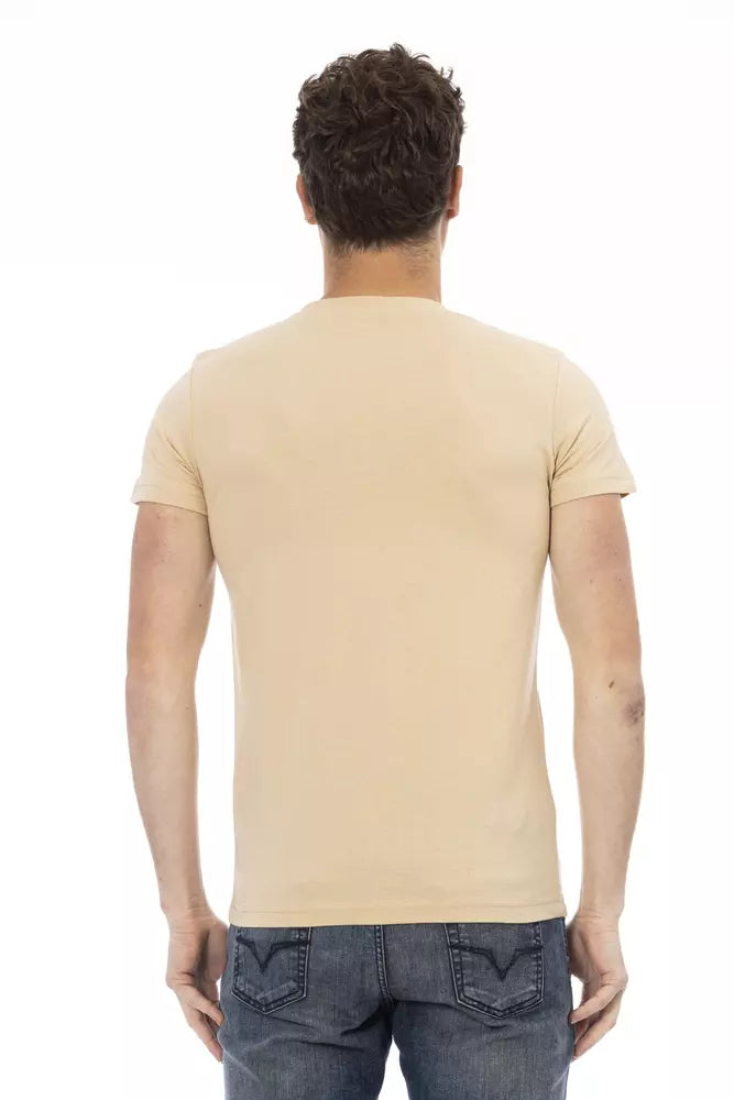 Trussardi Action Beige Baumwoll-T-Shirt