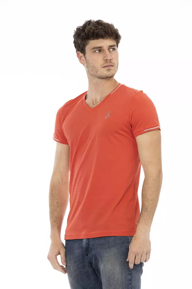 Trussardi T-shirt Action en coton orange