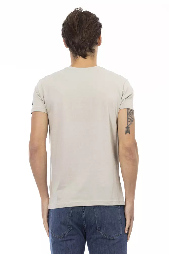 Trussardi Action Beige Baumwoll-T-Shirt