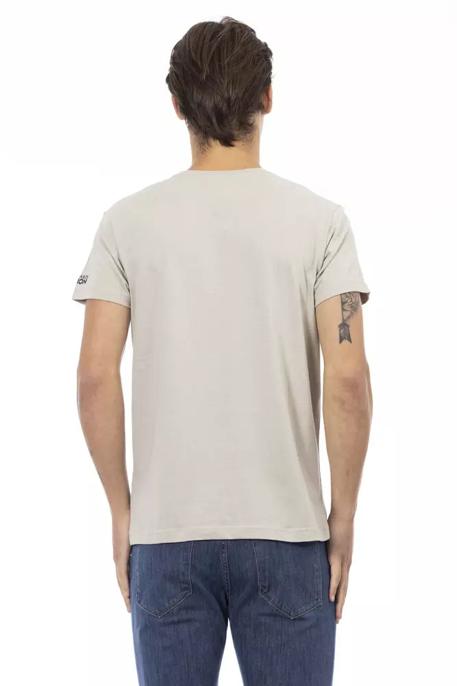 Trussardi T-shirt Action en coton beige