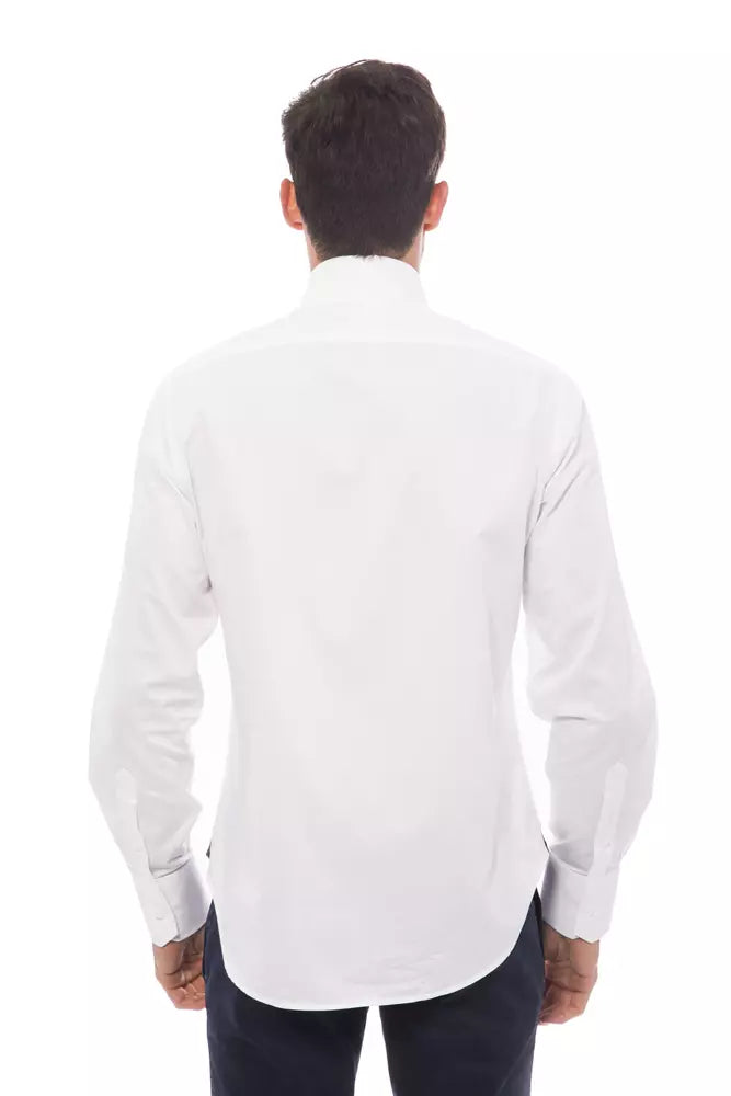 Chemise en coton blanc Billionaire Italian Couture