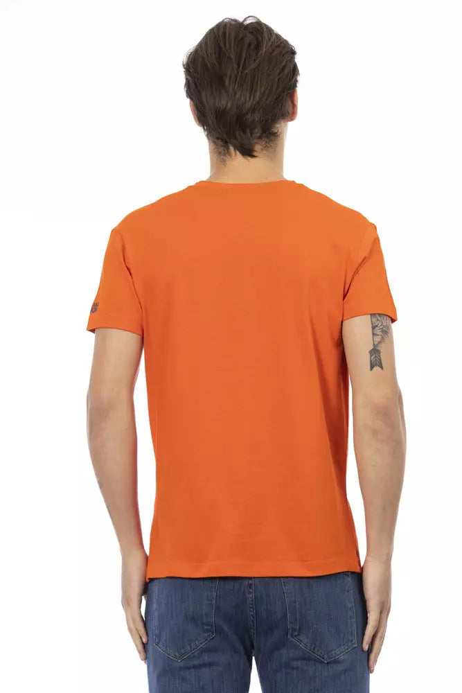 Trussardi T-shirt Action en coton orange