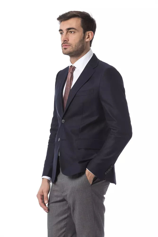 Blazer en laine bleue Billionaire Italian Couture