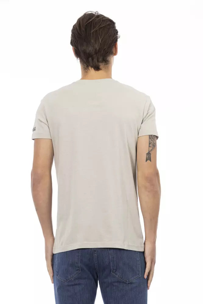 Trussardi Action Beige Baumwoll-T-Shirt