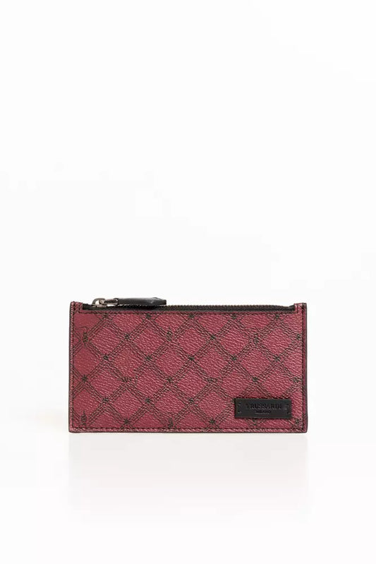 Trussardi Red Crespo Men Wallet