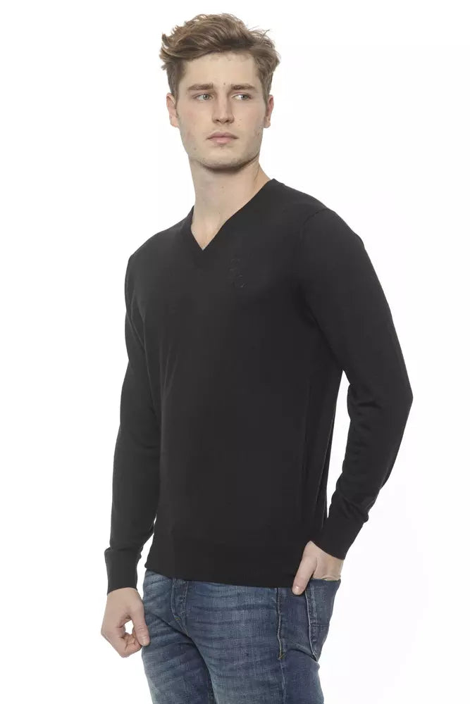 Schwarzer Kaschmirpullover von Billionaire Italian Couture