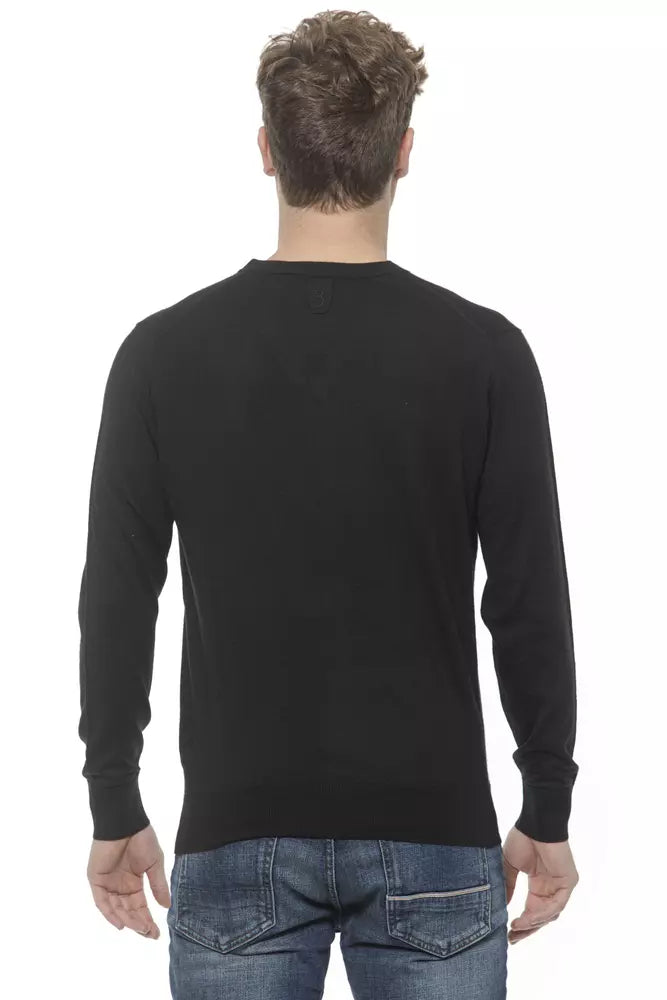 Schwarzer Kaschmirpullover von Billionaire Italian Couture