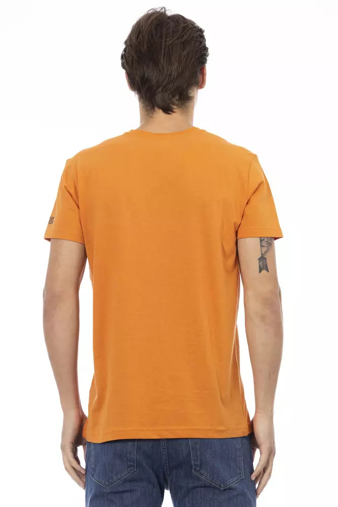 Trussardi Action Orange Baumwoll-T-Shirt