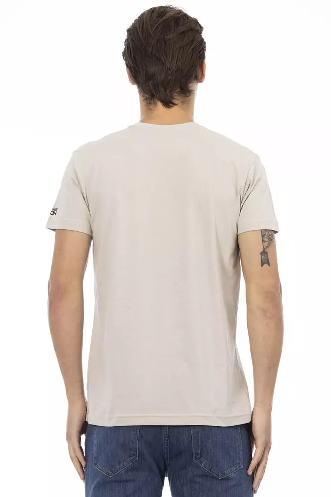 Trussardi Action Beige Baumwoll-T-Shirt