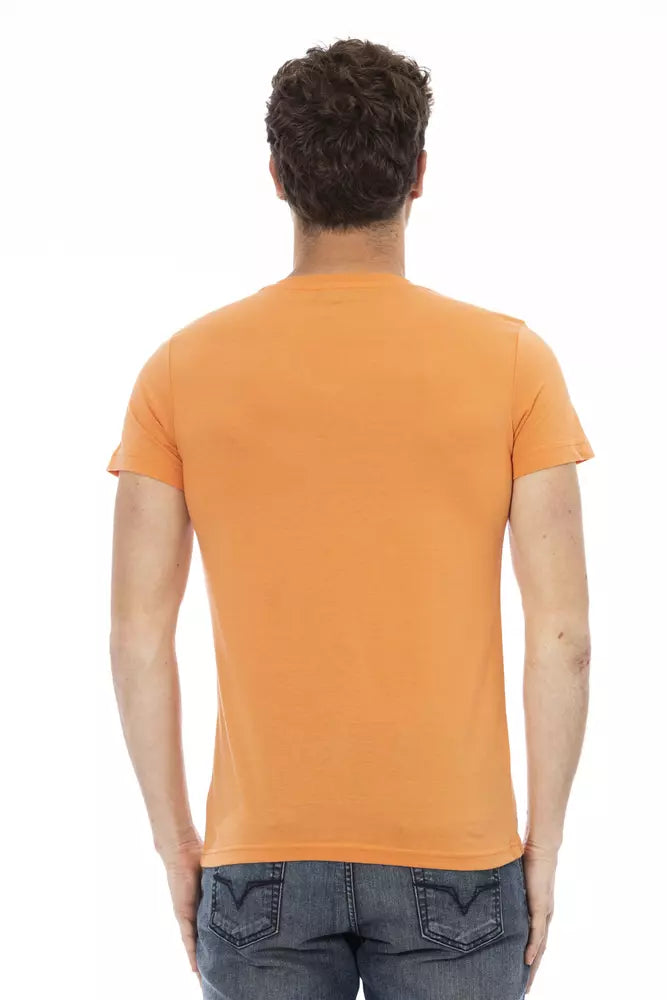 Trussardi Action Orange Baumwoll-T-Shirt