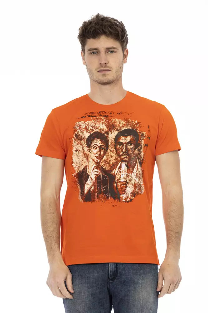 Trussardi T-shirt Action en coton orange