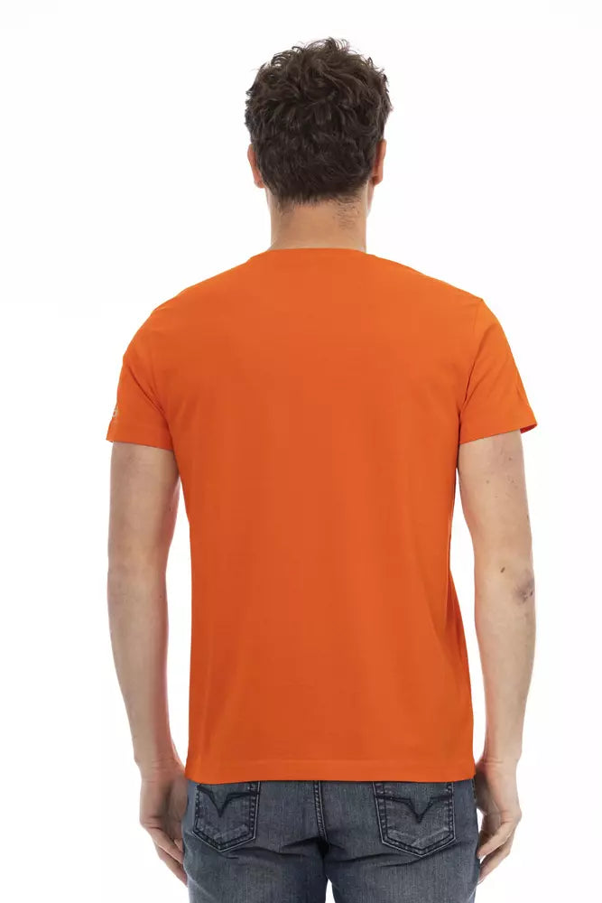 Trussardi T-shirt Action en coton orange